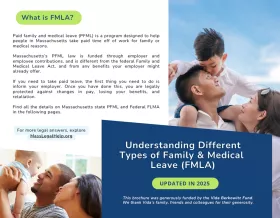 Screenshot of FMLA brochure