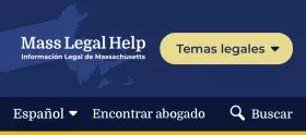Location of Legal Topics button on a phone screen in Spanish.