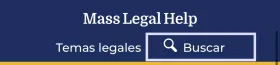 The Search button on the "sticky menu" in Spanish.